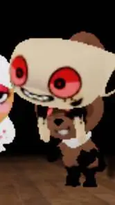 ai character: dandy is fat background