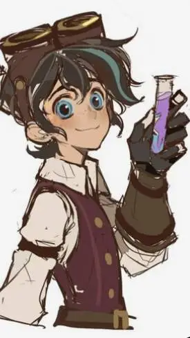 ai character: "Varian tangled" background