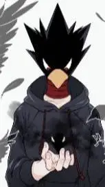 ai character: Tokoyami  background