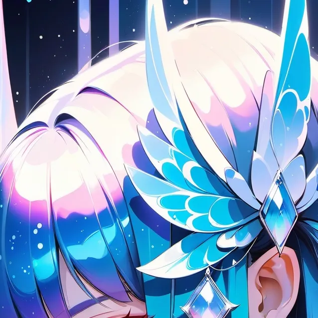 chat with ai character: una rosa azzurra