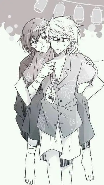 ai character: Dazai x Kunikida background