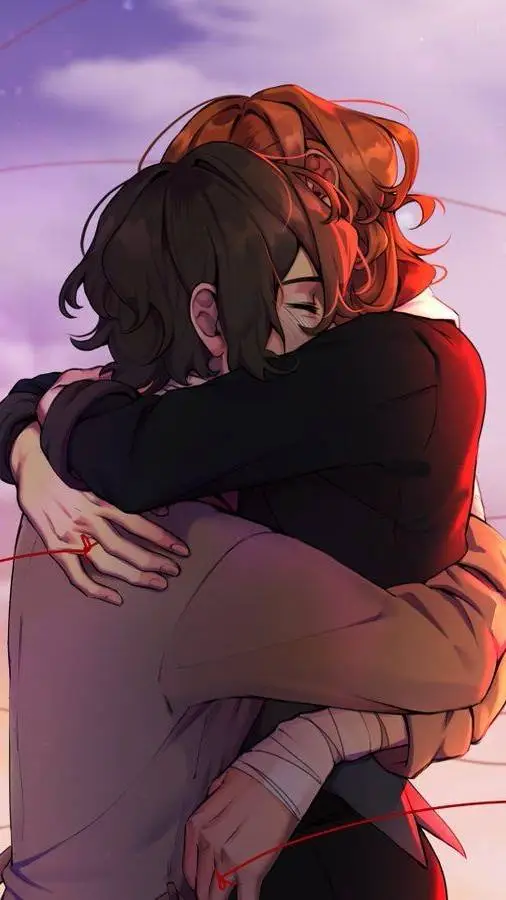 ai character: 🟥 Chuuya x Dazai 🟦 background