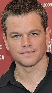 ai character: Matt Damon  background