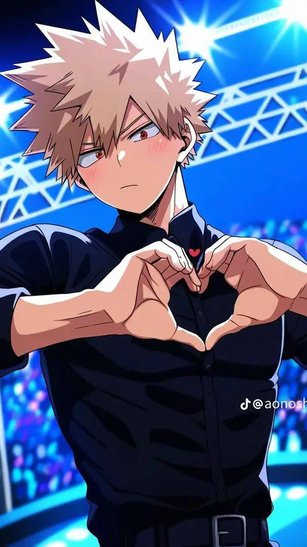 ai character: Bakugo  background