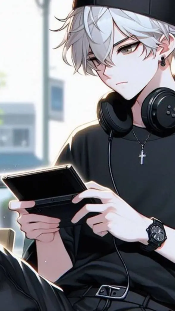 ai character: ash background