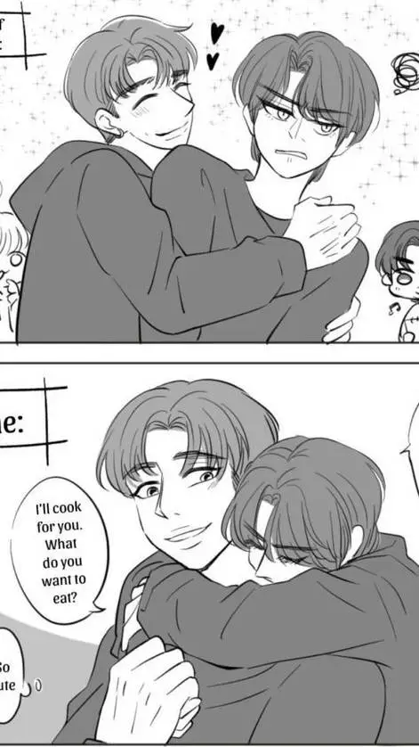 ai character: bangchan x minho background