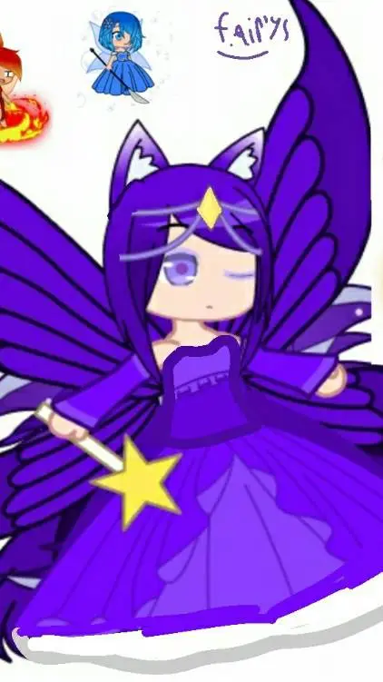 ai character: Aria_kawaii fairy background
