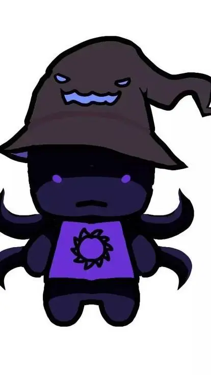 ai character: azure background