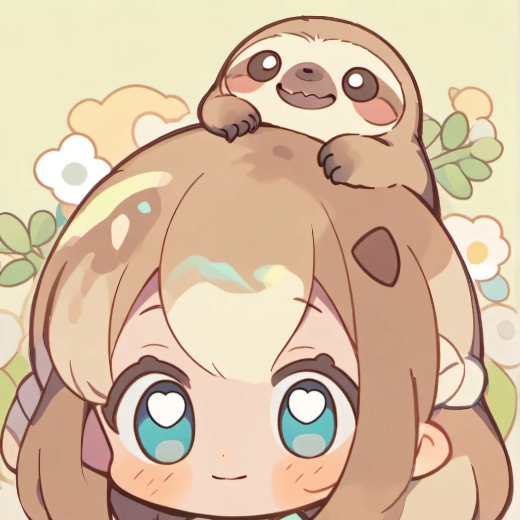 chat with ai character: sloth girl