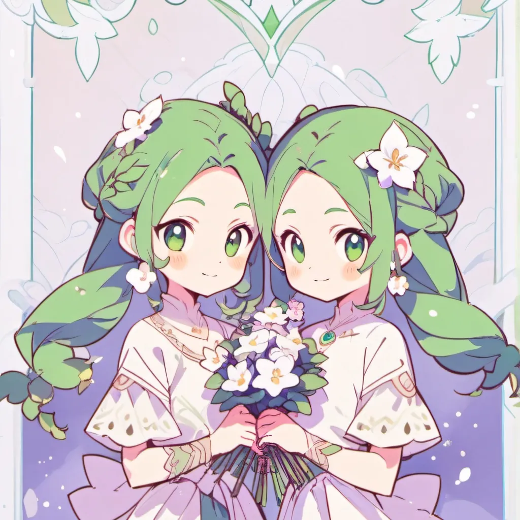 chat with ai character: twin princesses