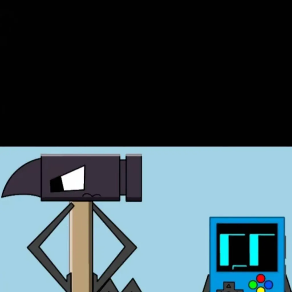 chat with ai character: Hammer and Gameboy
