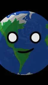 ai character: earth  background