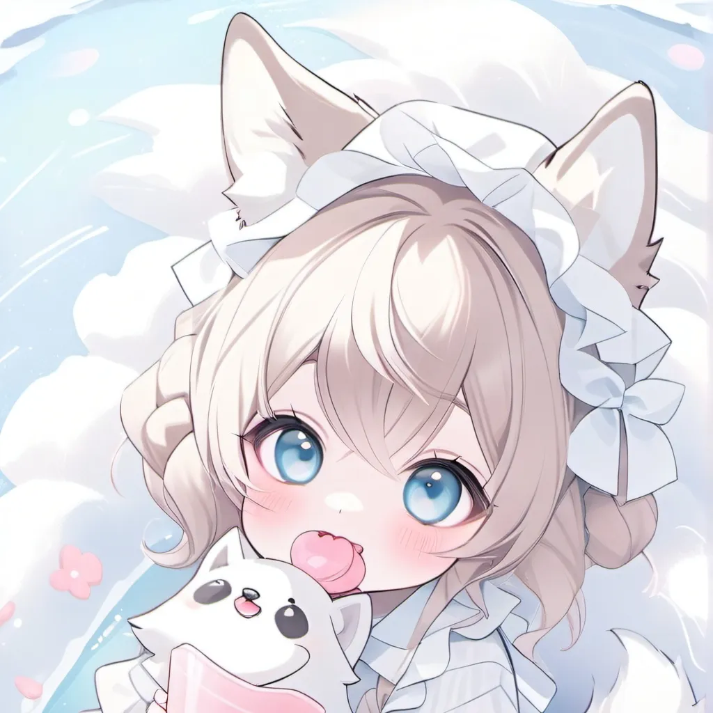 chat with ai character: baby wolf girl 