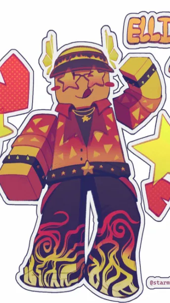 ai character: Elliot! 🍕 background