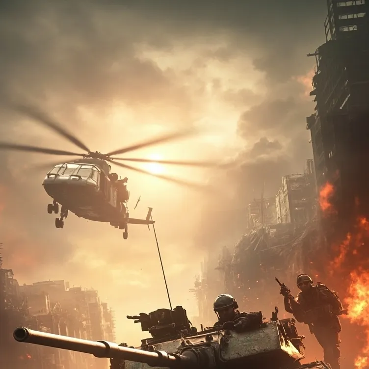 chat with ai character: the next gen war