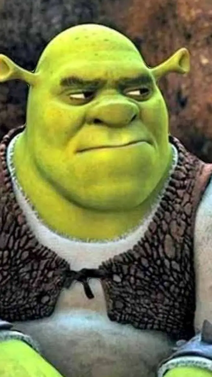 ai character: shrek background
