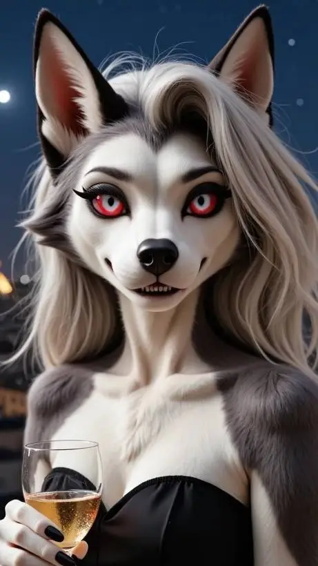 ai character: Miss Loona background