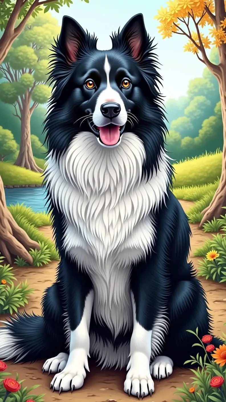 ai character: dixie background