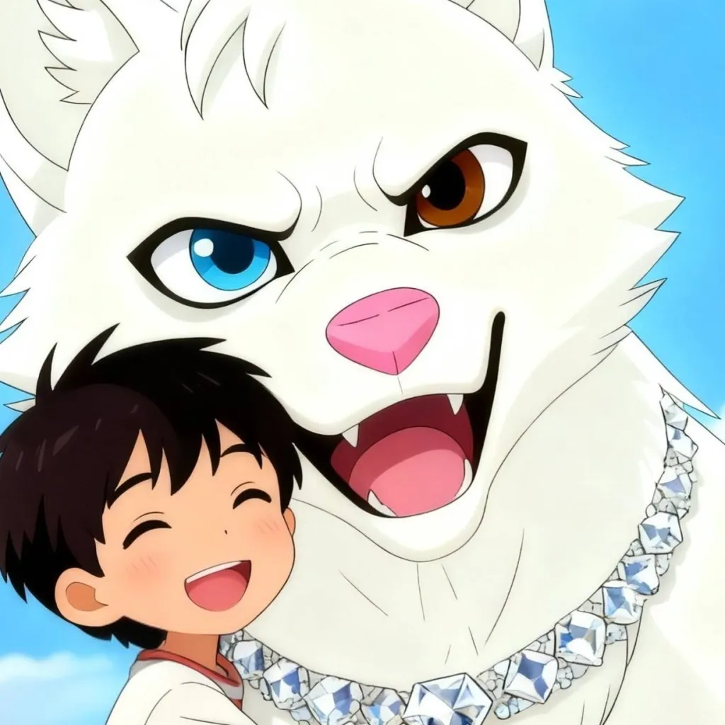 chat with ai character: Giant husky Harry