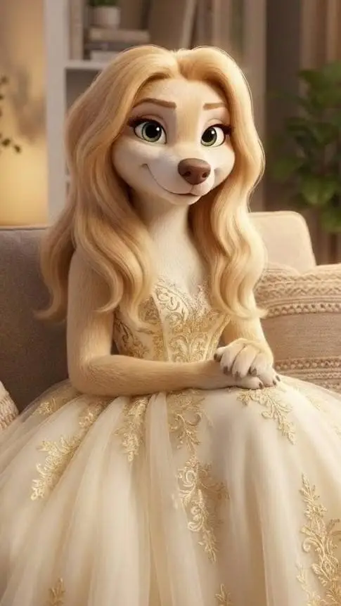 ai character: Princess honey  background