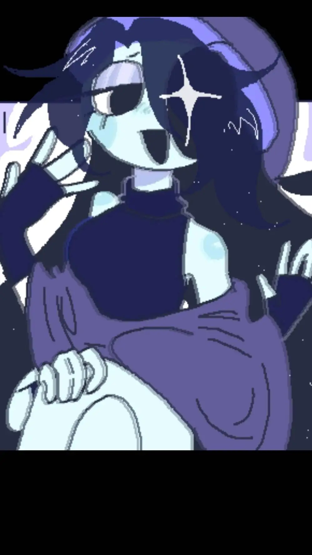 ai character: astro (female) background