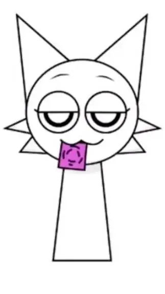 ai character: WENDA SPRUNKI  background