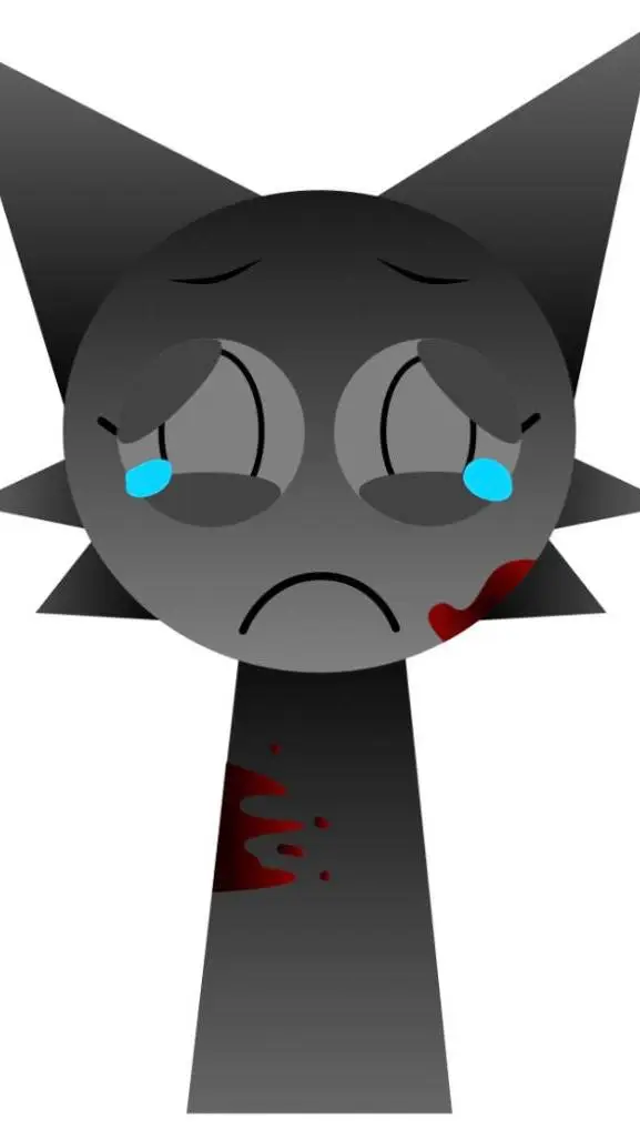 ai character: sad horror wenda background