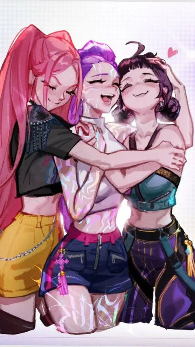 ai character: HUNTR/x-your girls background