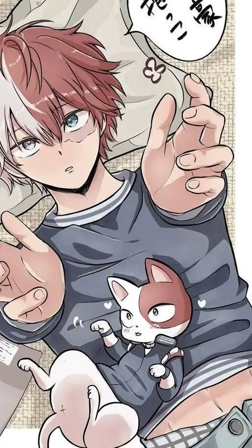 ai character: Shoto grand frère background