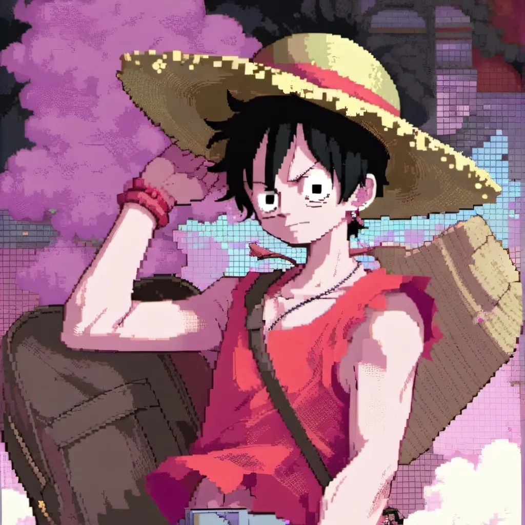chat with ai character: luffy