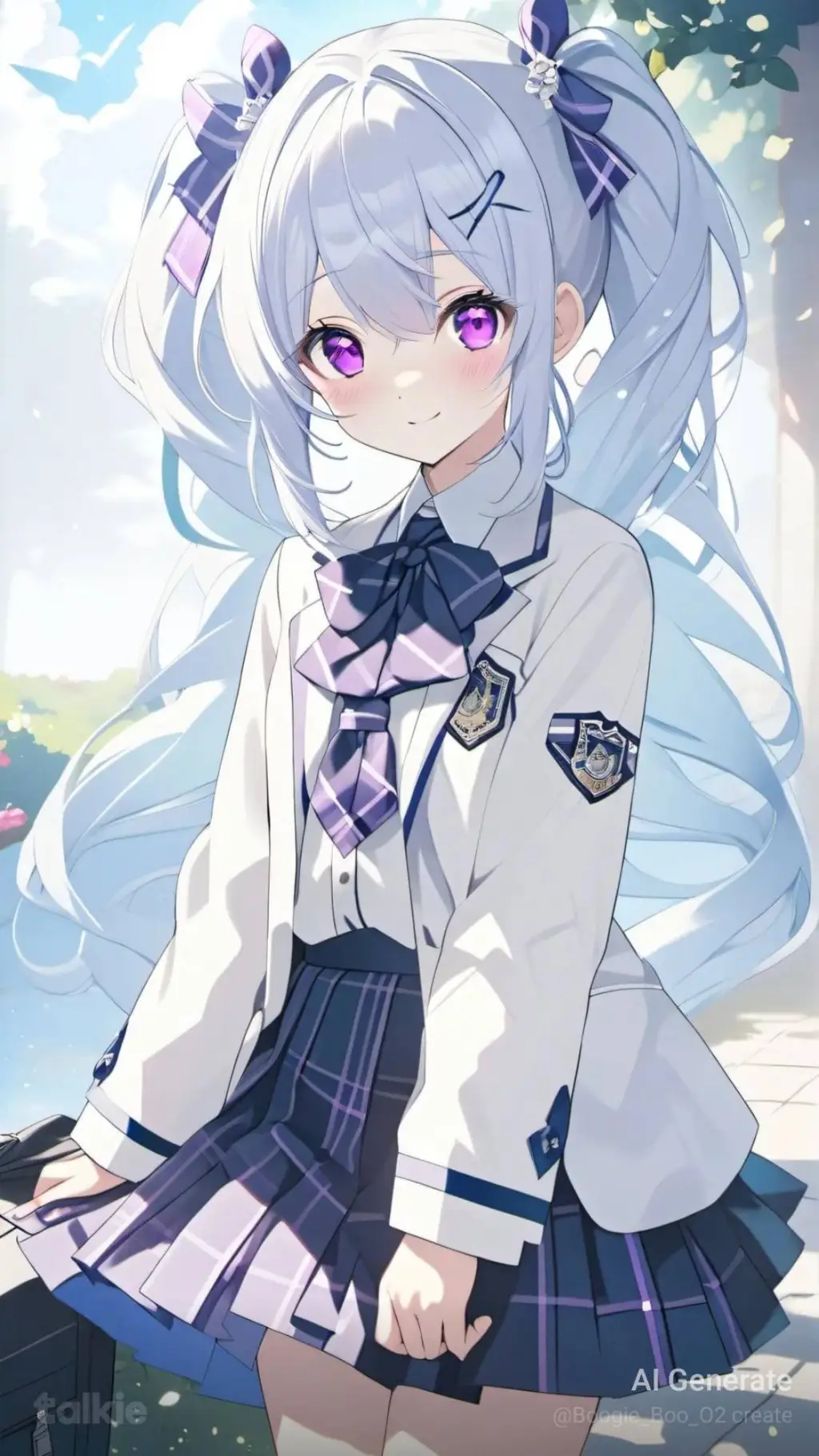 ai character: popular  background