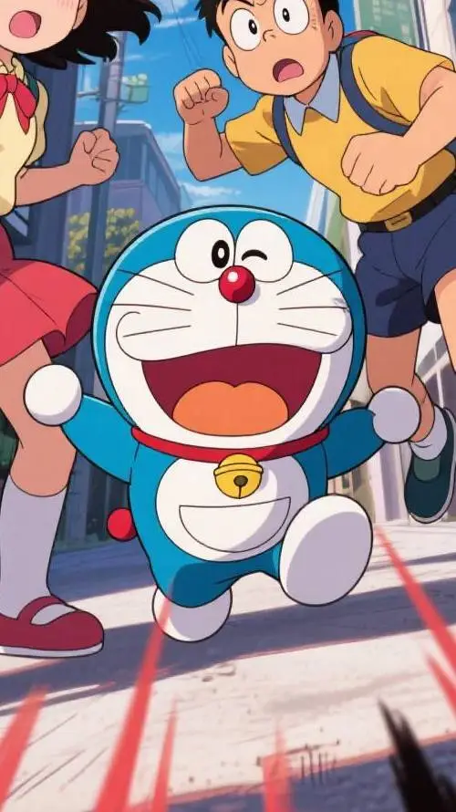 ai character: Doraemon background