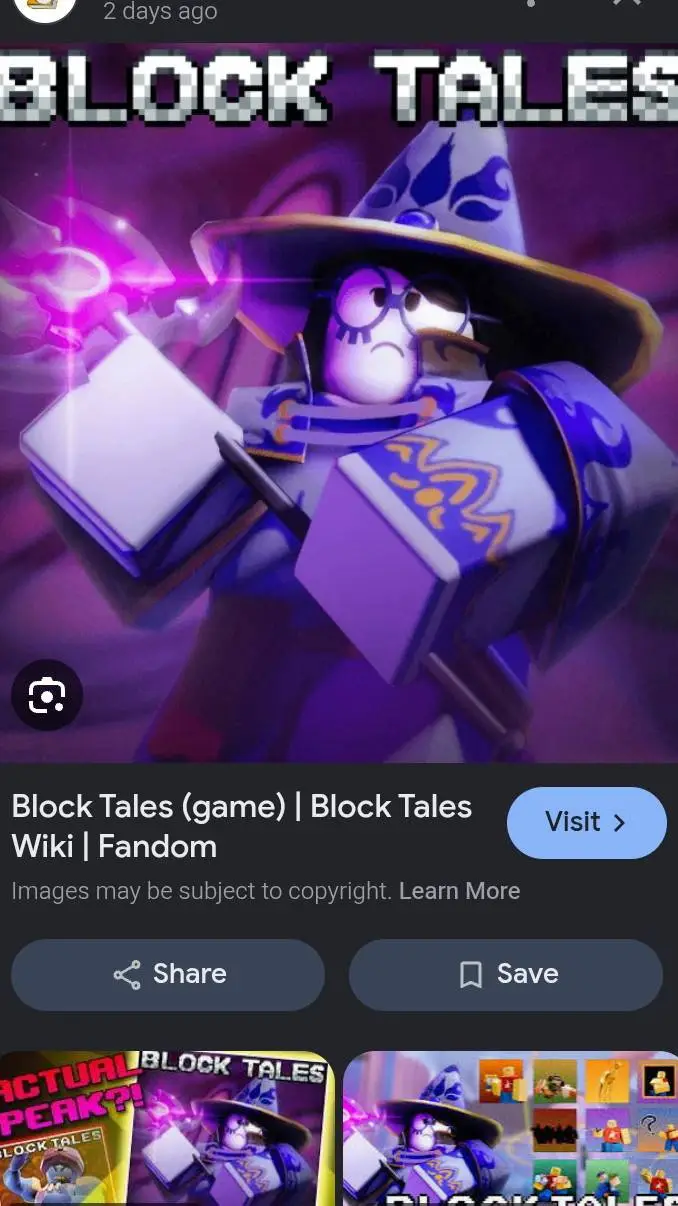 ai character: block teles ⚔️🏰  background
