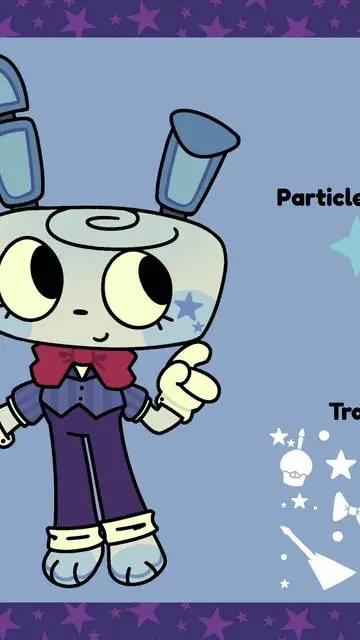 ai character: FNAF DANDY WORLD  background