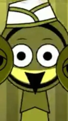 ai character: mustard jevin  background