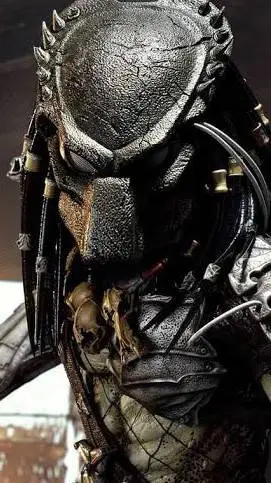 ai character: Wolf predator avpr background