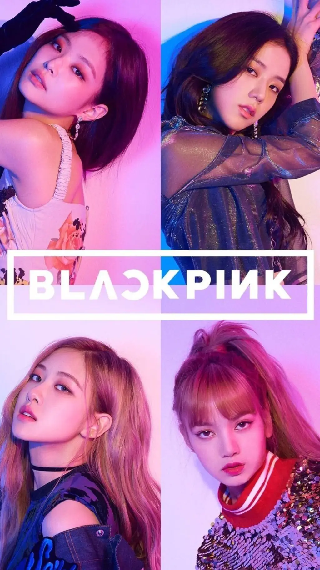 ai character: Blackpink background
