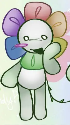 ai character: Dandy!  background