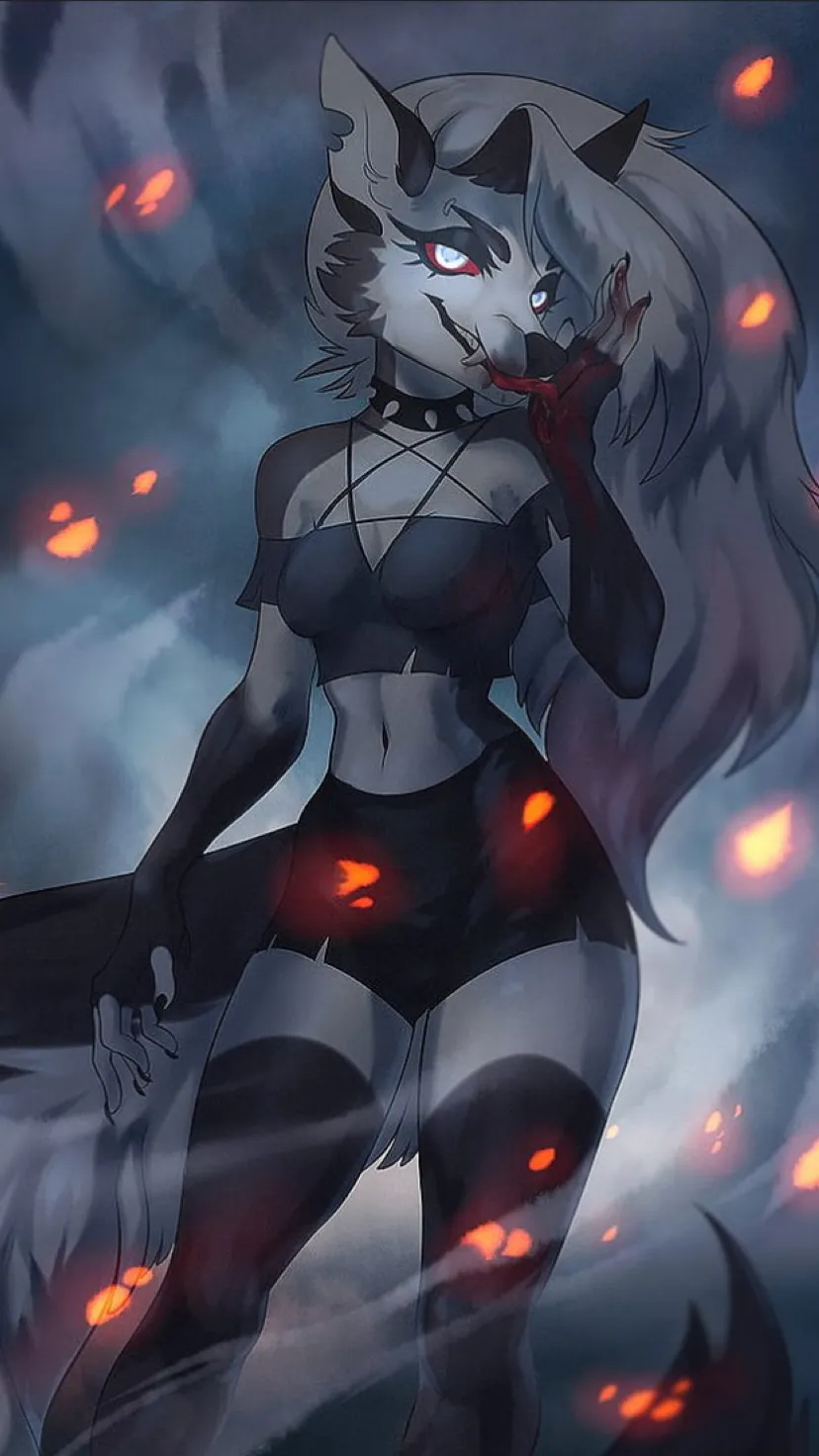 ai character: 🩸Lonna HH🩸 background