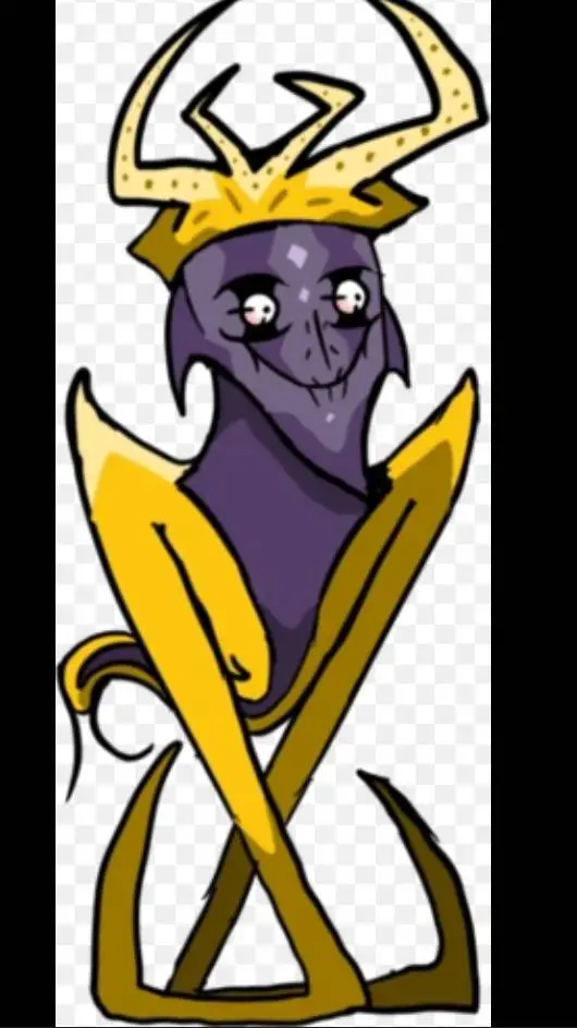 ai character: starecrown  background