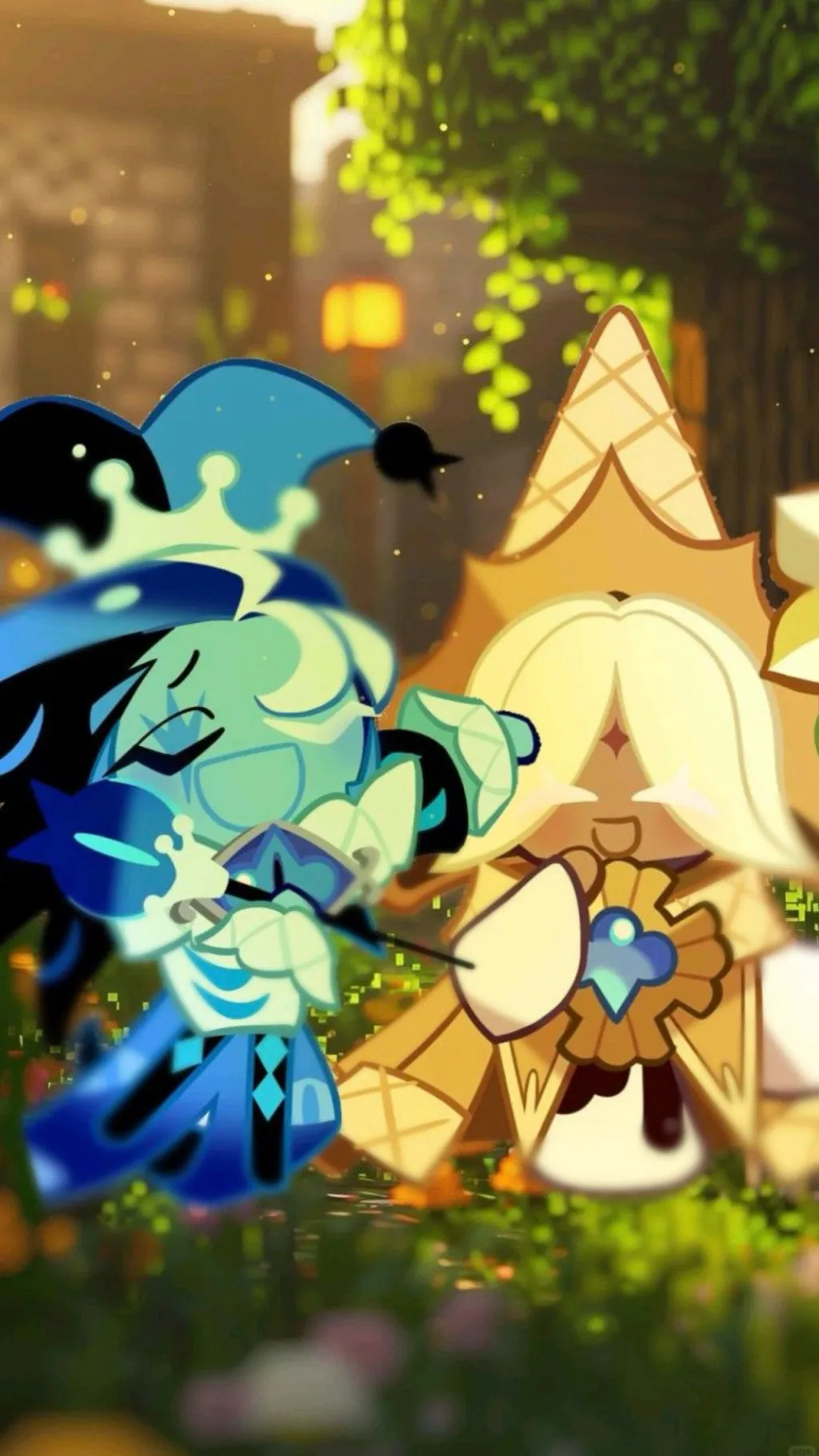 ai character: morning w smpv  background