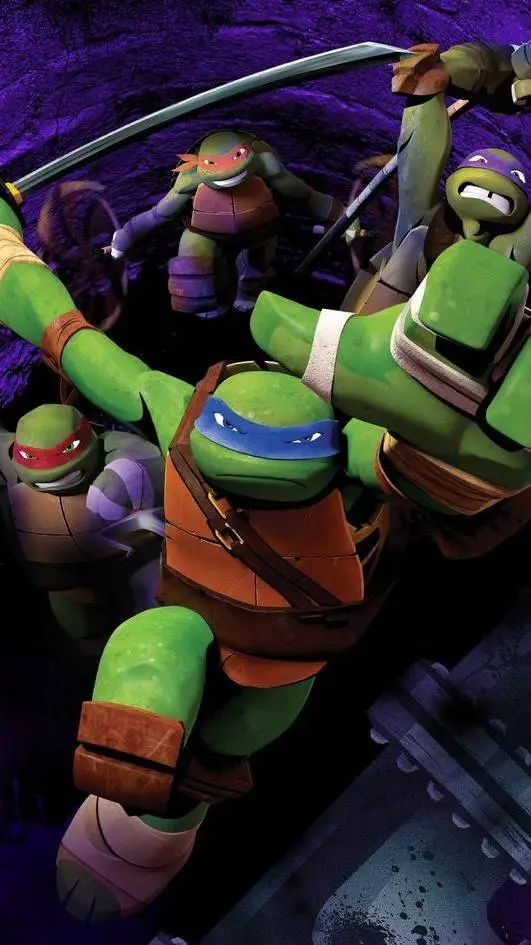ai character: TMNT background