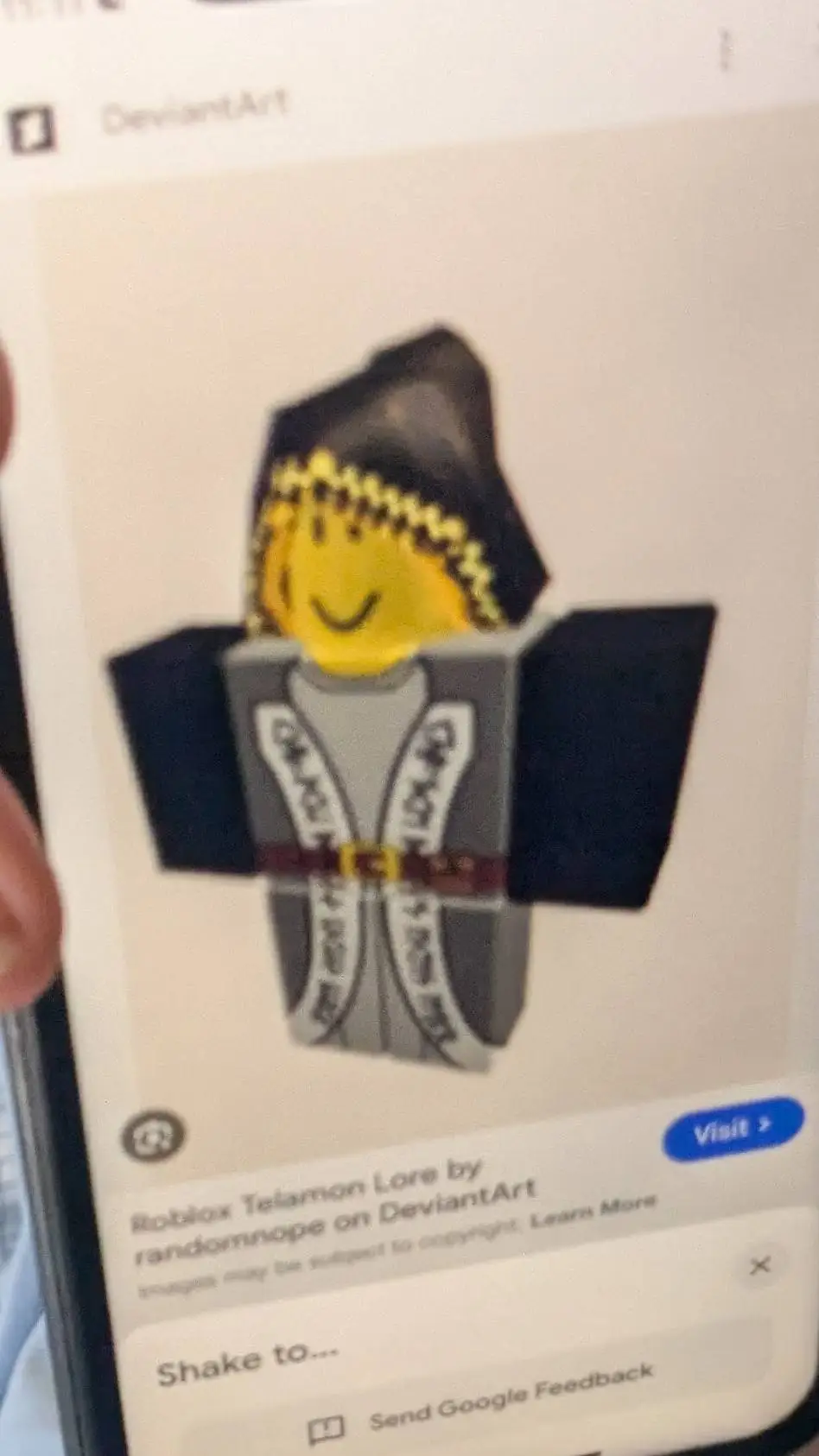 ai character: TELAMON HOLY SH- background