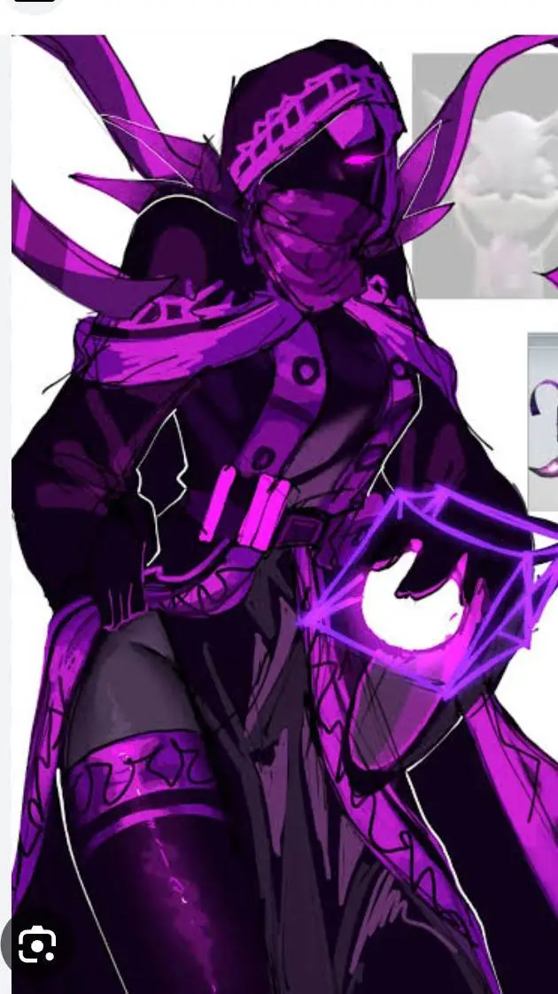 ai character: taph female background