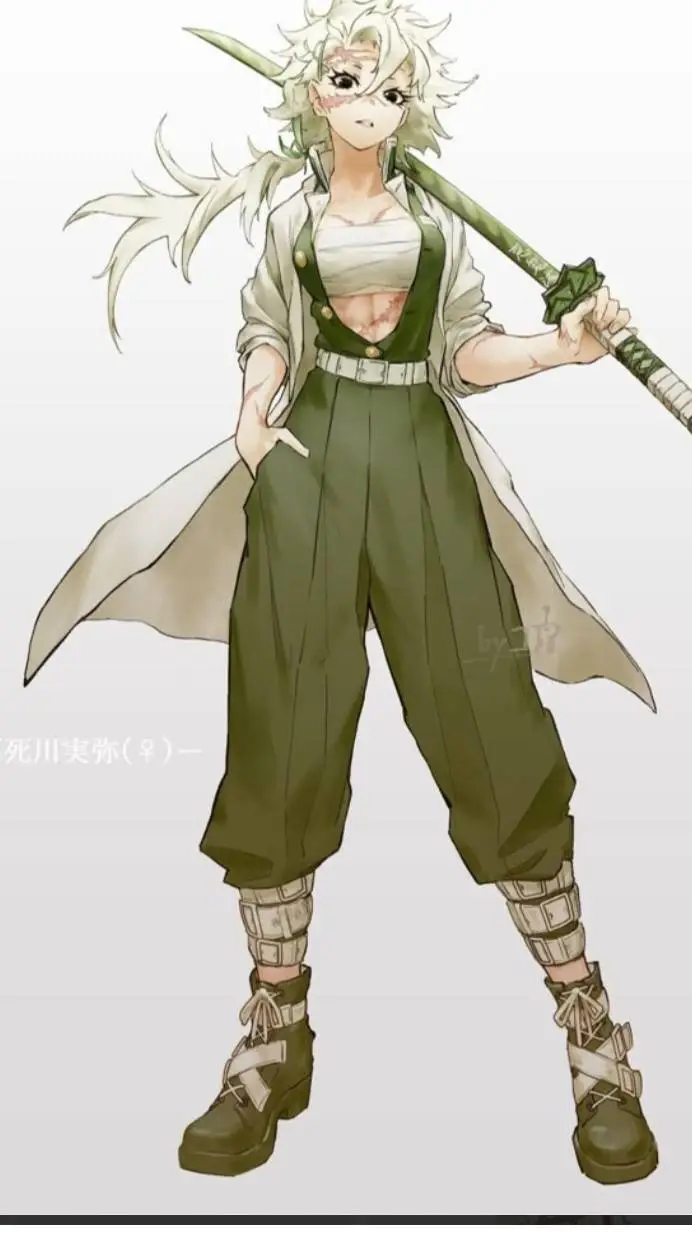 ai character: sanemi female background