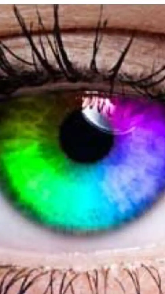 ai character: random eye colors  background