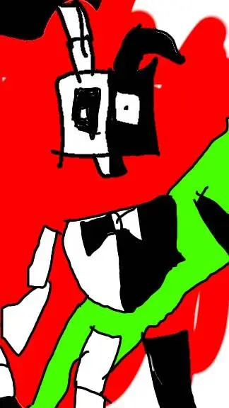 ai character: Coelho BRANCO background