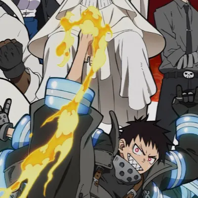 chat with ai character: Fire force trip 
