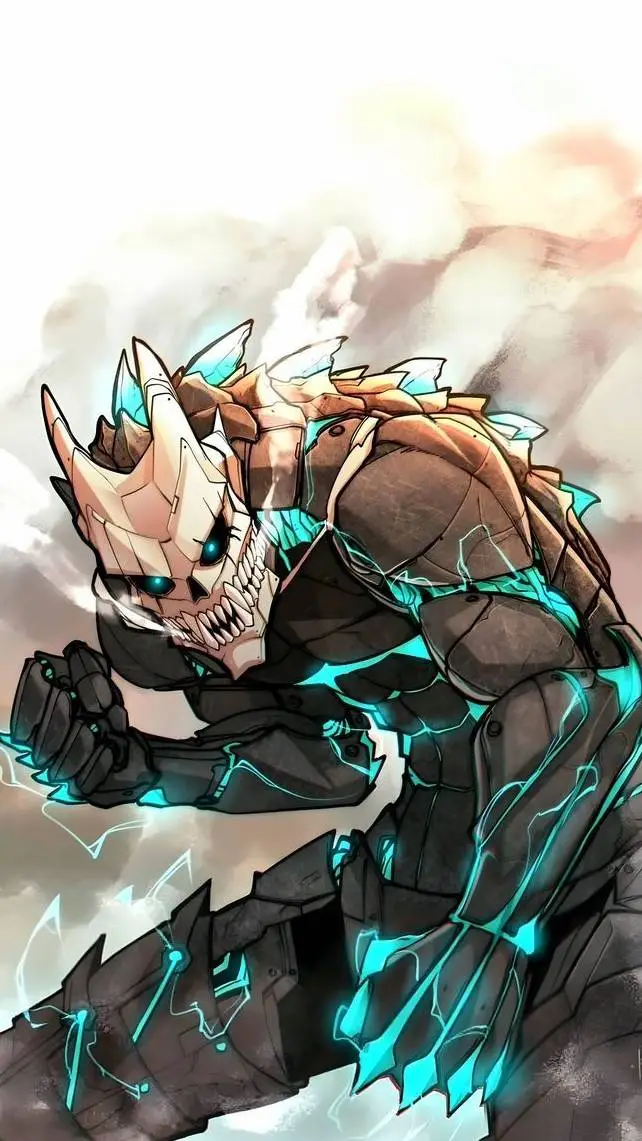 ai character: Kaiju No 8 background