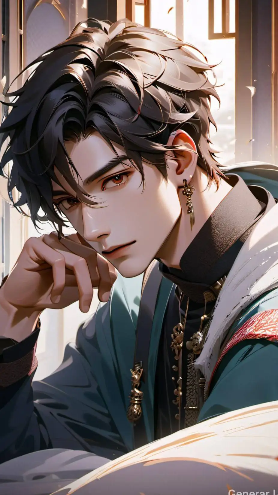 ai character: David  background